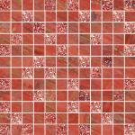 Mosaico Lux Quadretti Rosso